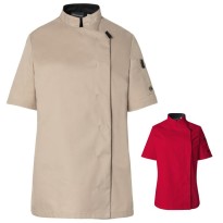 Veste de cuisine femme Molinel Shade 06673641080 Chef cuisine manches courtes