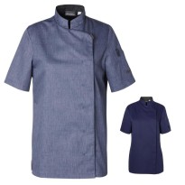 Veste de cuisine femme Molinel Shade 06673641160 Chef cuisine manches courtes