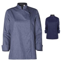 Veste de cuisine femme Molinel Shade 06683641160 Chef cuisine manches longues