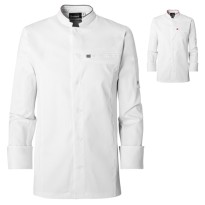 Veste de cuisine Molinel Crush 08953793027 Chef manches longues stretch