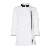 Veste de cuisine femme Molinel Ajik 29913601116 chef cuisine manches longues