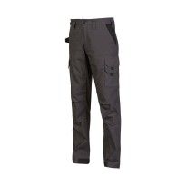 Tous dehors - Pantalon de Travail Multipoches Stretch U-Power Fresco WST420 Taille 3XL Couleur Gris fer