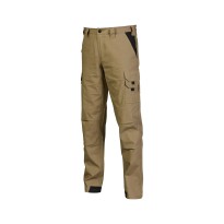 Tous dehors - Pantalon de Travail Multipoches Stretch U-Power Fresco WST420 Taille 3XL Couleur Gris fer
