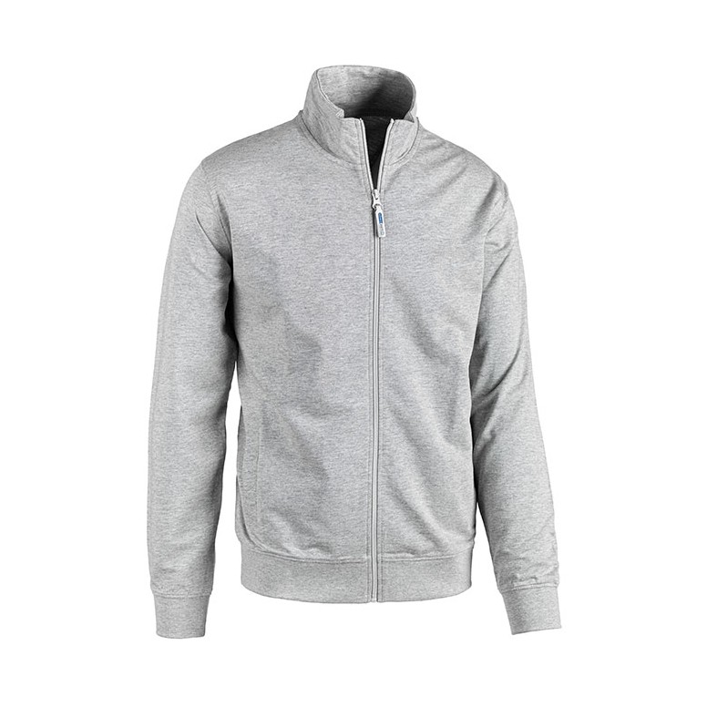 Sweatshirt de Travail 100% Coton Zip Intera...