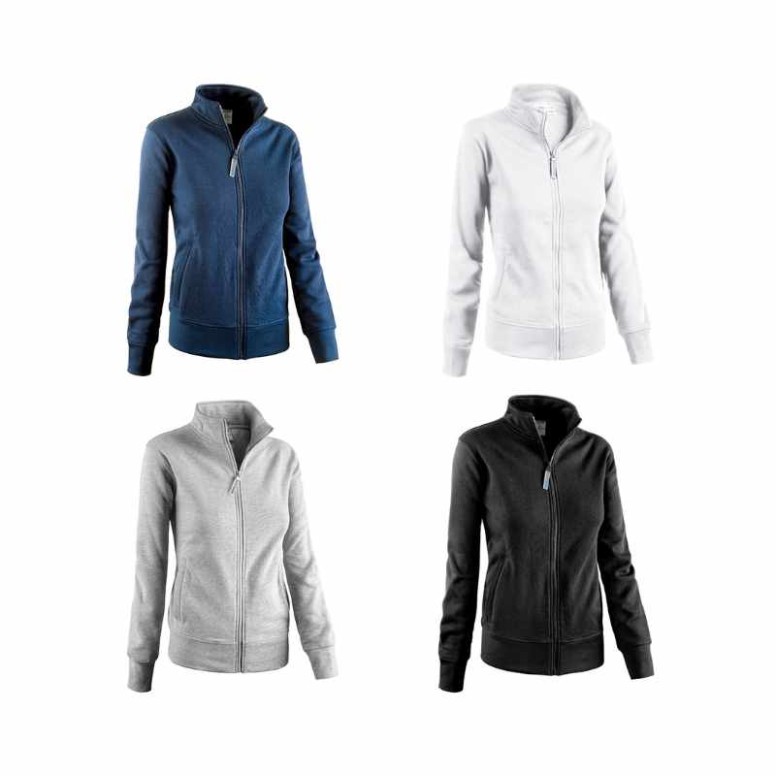 Sweatshirt de Travail Femme Zip Intera...