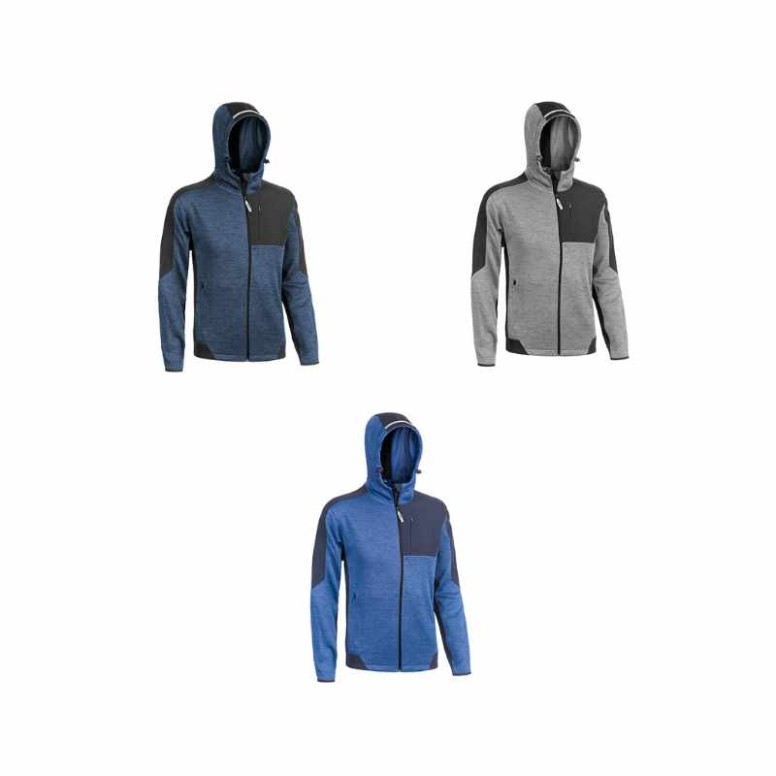 Sweatshirt de Travail Multipoches avec Capuche...