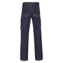Pantalon de travail Lafont Ruler 1ATTJ jeans multipoches stretch
