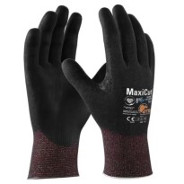 12 paires de gants de travail ATG MaxiCut Ultra 52-6745F revêtus de nitrile compatibles écran tactile