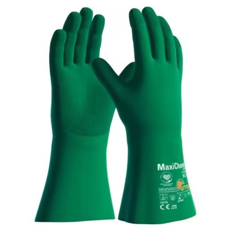 12 paires de gants de travail ATG MaxiChem with...