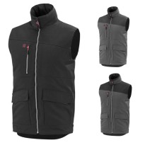 Gilet de travail Lafont Hammer 9ATHUP multipoches matelassé