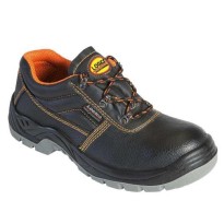 Tous dehors - Chaussures de sécurité basses en cuir noir...