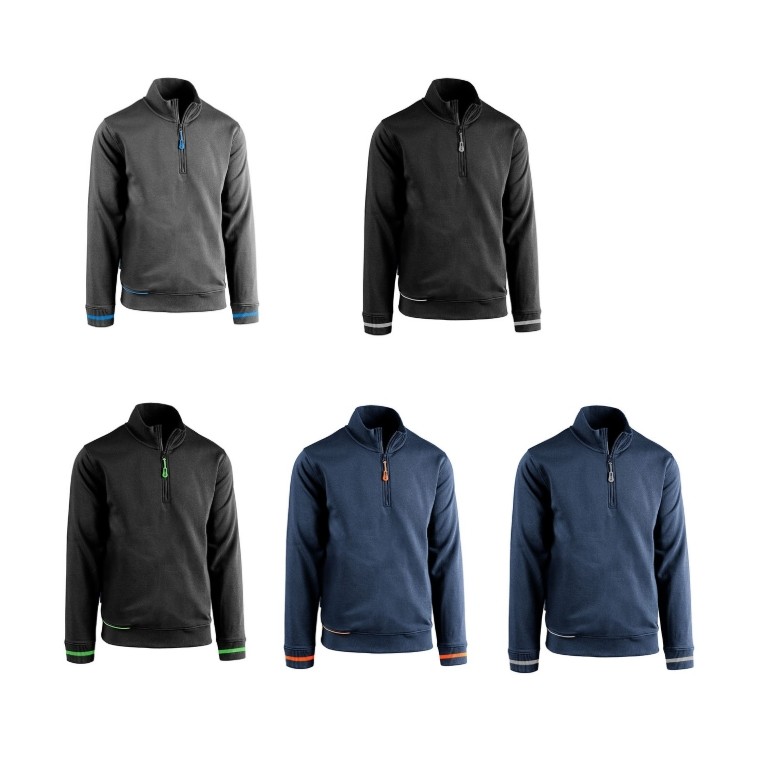 Sweat de travail Sottozero SLALOM demi-zip 88200