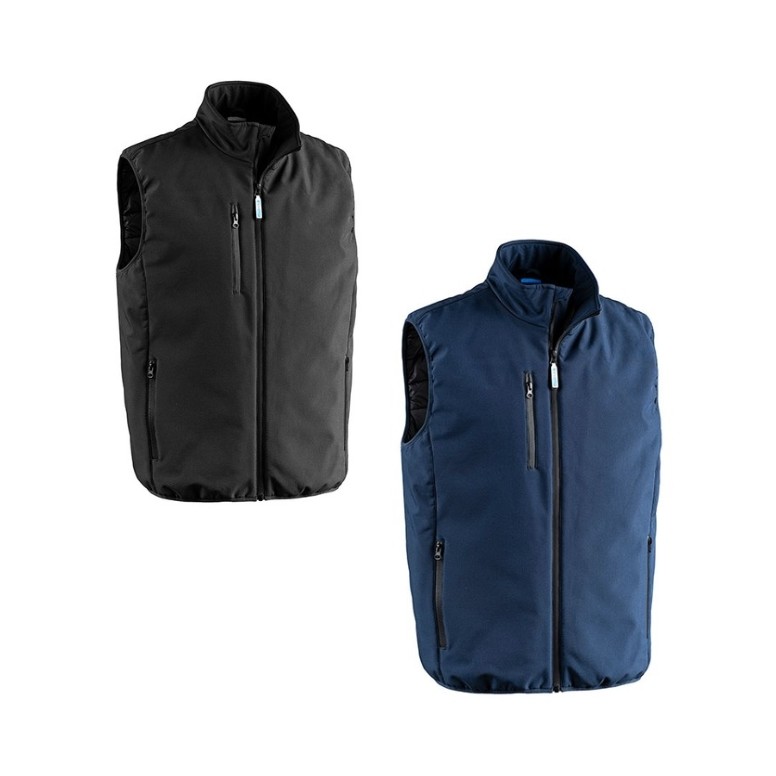 Gilet de Travail Sottozero Softshell Matelassé...