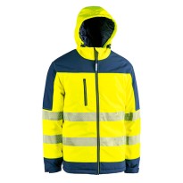 Blouson de travail haute visibilité Sottozero Elmas Softshell bicolore AVW800