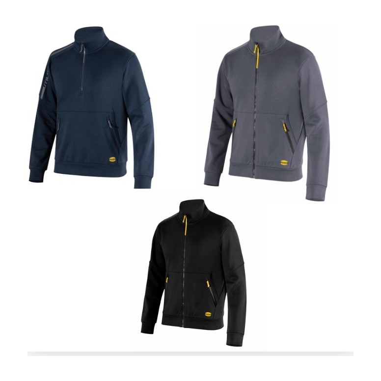Sweat de travail Diadora Sweatshirt FZ Rock...
