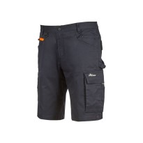 Tous dehors - Bermuda de Travail Multipoches U-Power Game HY360 Taille 2XL Couleur Bleu profond