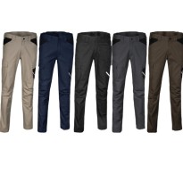 Tous dehors - Pantalon de travail multipoches stretch hiver Cofra Ervedal V695-0 Taille 2XL Couleur Marine Noir