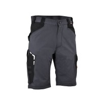 Tous Dehors - Short de travail à poches multiples extensible Cofra Bortan V593-0-02 couleur Noir Noir taille 44