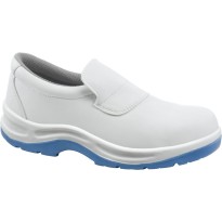 Chaussures de sécurité blanches Mocassino basses en...