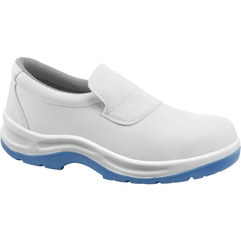 Chaussures de sécurité blanches Mocassino...