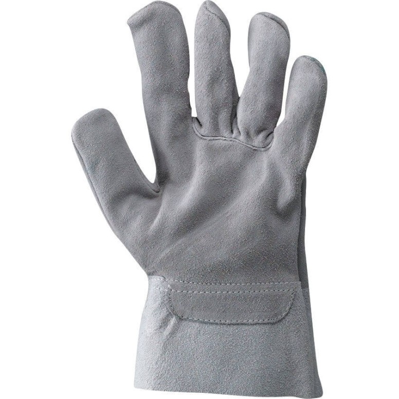 Gants de travail en croûte de cuir de croupon -...