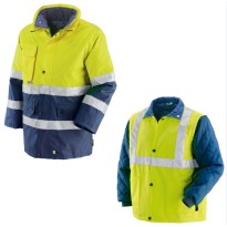 Veste de travail Neri Haute visibilité  à triple usage...