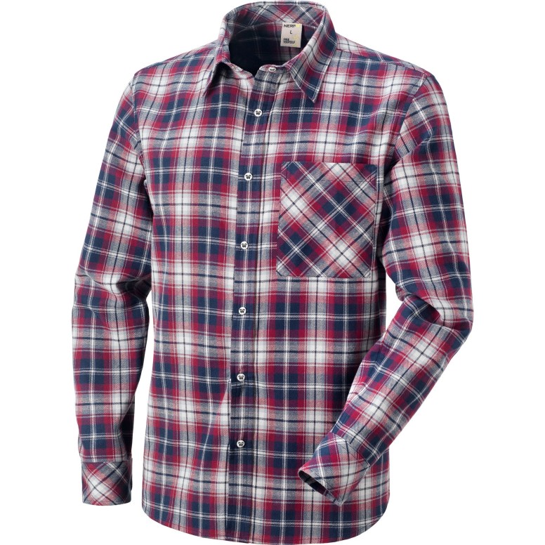 Chemise de travail Neri flanelle à carreaux...
