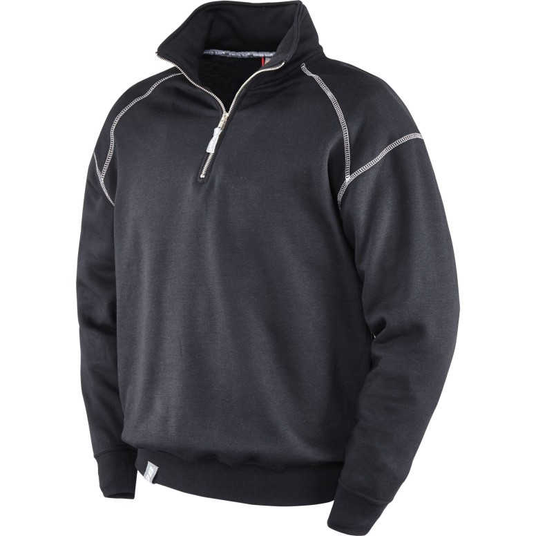 Sweat-shirt de travail Neri avec demi-zip...