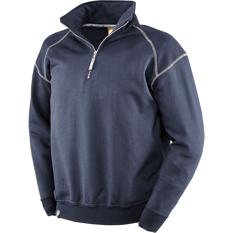 Sweat-shirt de travail Neri avec demi-zip...