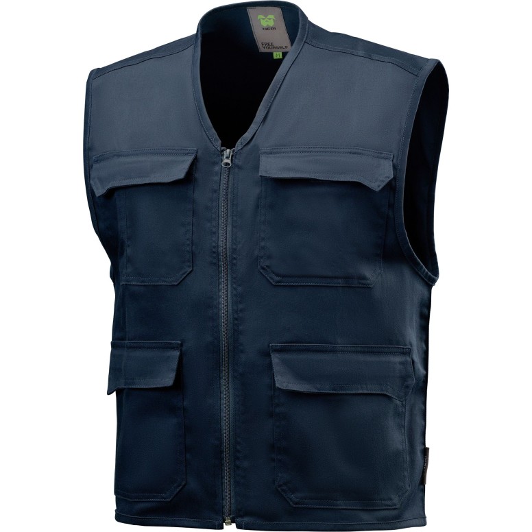 Gilet de travail Neri Multypeches Porte-badge...