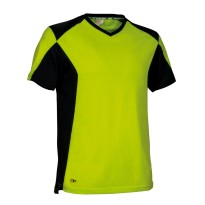 Tous dehors - T-shirt de travail Cofra Sesma V640-0-00 Taille L couleur Citron vert/Noir