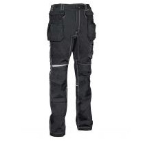 Tous dehors - Pantalons de travail extensibles à poches multiples Cofra Lemno V581-0-02 taille 60 Couleur Noir Noir