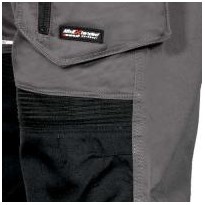 Tous dehors - Pantalons de travail extensibles à poches multiples Cofra Lemno V581-0-02 taille 60 Couleur Noir Noir