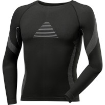 T-shirt sous-vêtement en tissu technique à manches longues 472072 Neri
