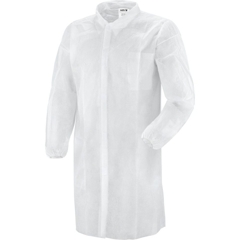 Blouse avec fermeture à scratch en 100%...