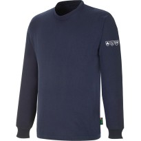 T-Shirt  Col rond à manches longues Multinorme en tissu Ignifuge 436382 Neri