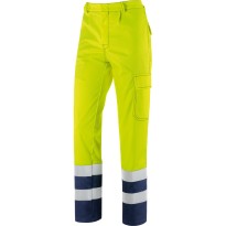 Pantalon en tissu Ignifuge Antistatique et résistant aux acides 436386 Neri