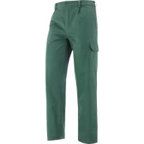 Pantalon Cargo in Coton 100% Sanforisé 435225 Neri 2