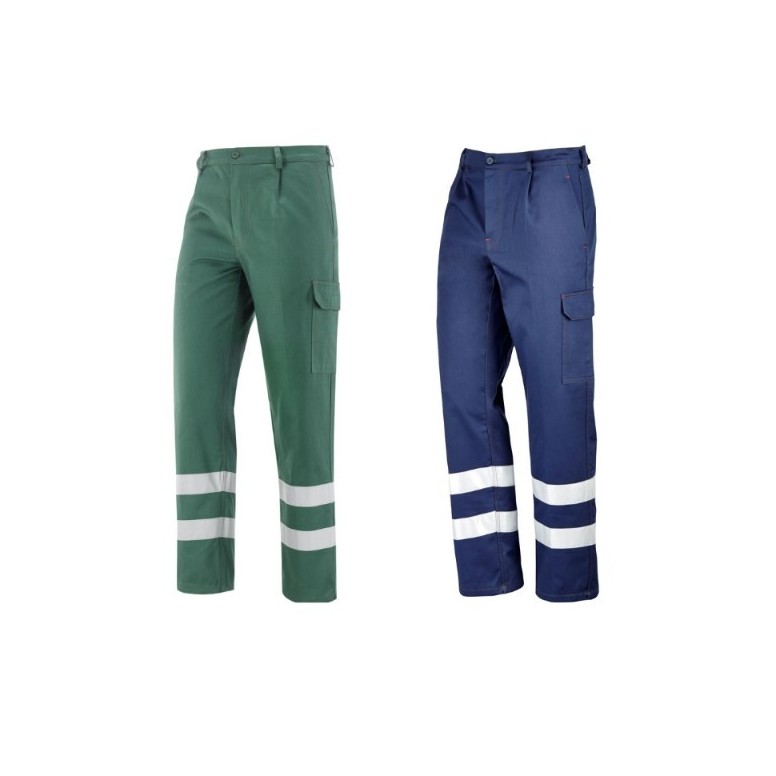 Pantalon de travail en tissu 100% Coton...