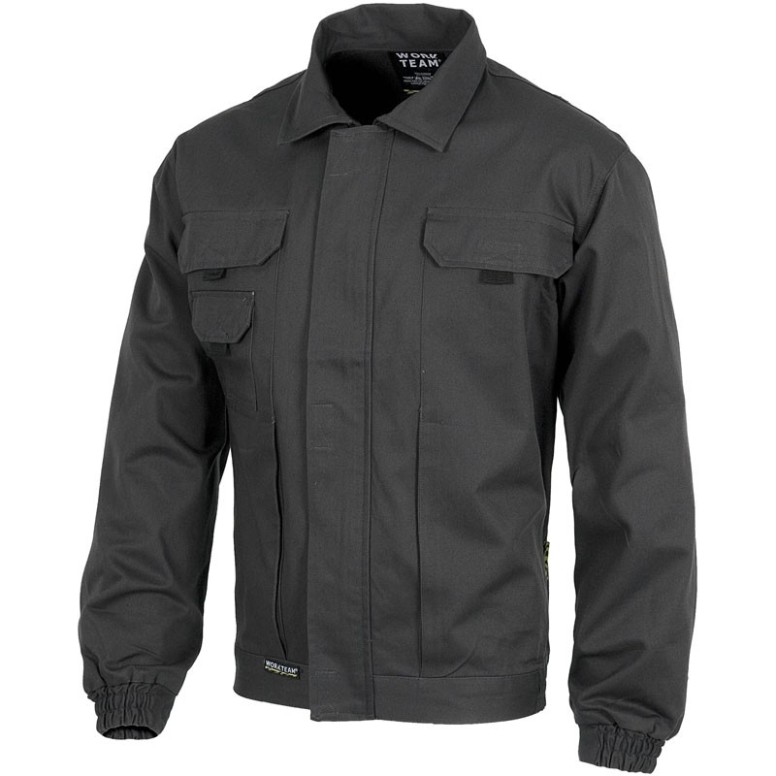 Veste multipoches en coton à haute résistance -...