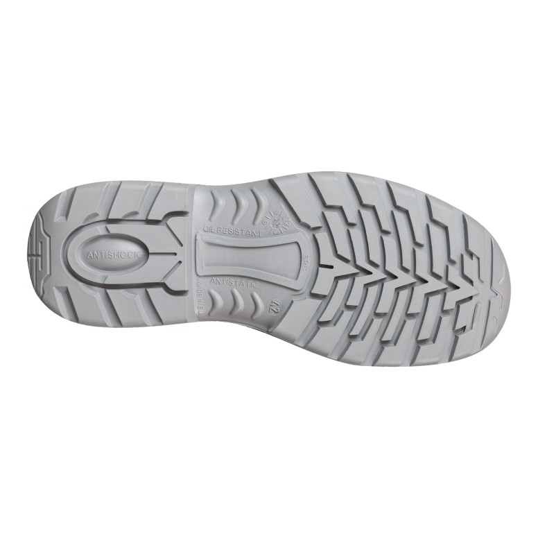 Chaussures De Sécurité S3 SRC Exena - Taille 43, Grises, à Capoche Acier, Antidérapantes Et Respirantes