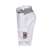 Bermuda de travail ISSA LINE 8734B extensible et pratique à multiples poches