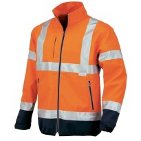 Veste Softshell Haute Visibilité ISSA LINE - 04512