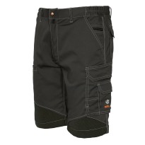 Bermuda de travail Extreme ISSA Line bicolore à multiples poches en tissu stretch 8834B