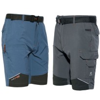 Bermudas de travail techniques de la ligne ISSA LINE en Softshell Stretch estival 8836B