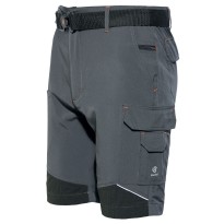 Bermudas de travail techniques de la ligne ISSA LINE en Softshell Stretch estival 8836B