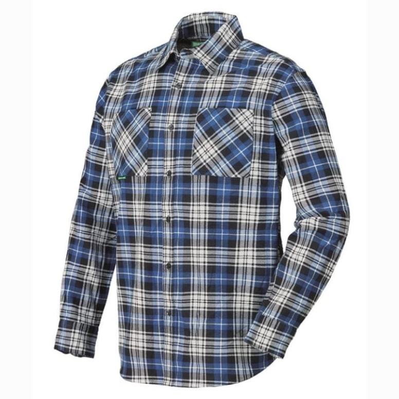 Chemise d'hiver Alaska en flanelle ISSA LINE -...