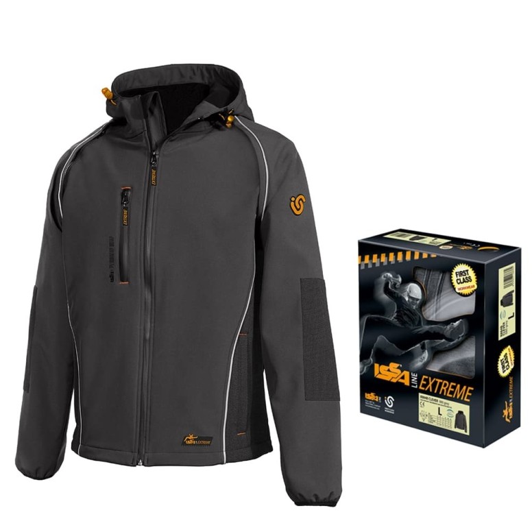 Veste technique softshell 8884B Clever - ISSA LINE