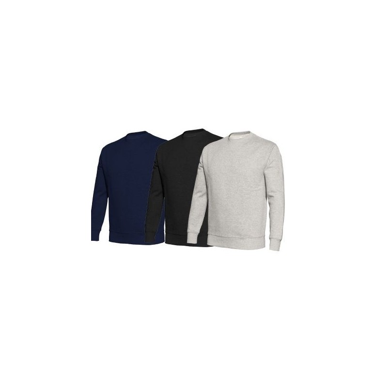Sweat-shirt de travail à col rond ISSA LINE -...