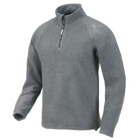 Sweat-shirt de travail en micropolaire à demi-zip ISSA LINE - 04805 Monviso